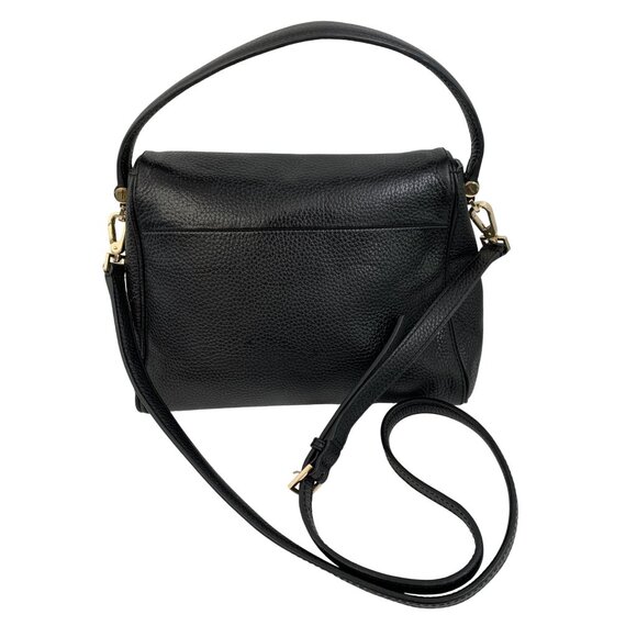 Kate Spade Black Pebbled Leather Crossbody Bag Satchel Chester Street Miri 8344 - Picture 11 of 16